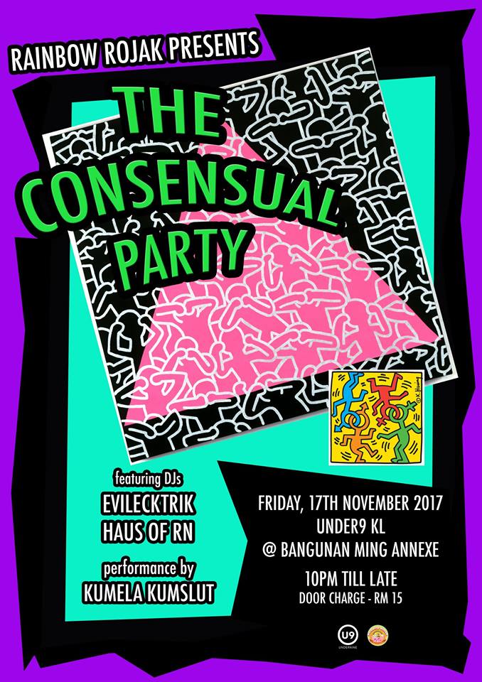 Rainbow Rojak The consensual party at under9 kl